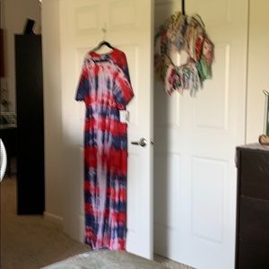 2XL LuLaRoe Maria Dress- Tie Dyed